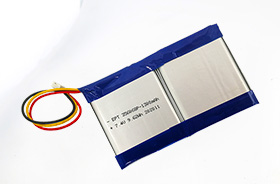 7.4V 704551 1300mAh 移動DVD聚合物鋰電池 7.4V 704551 1300mAh 移動DVD聚合物鋰電池